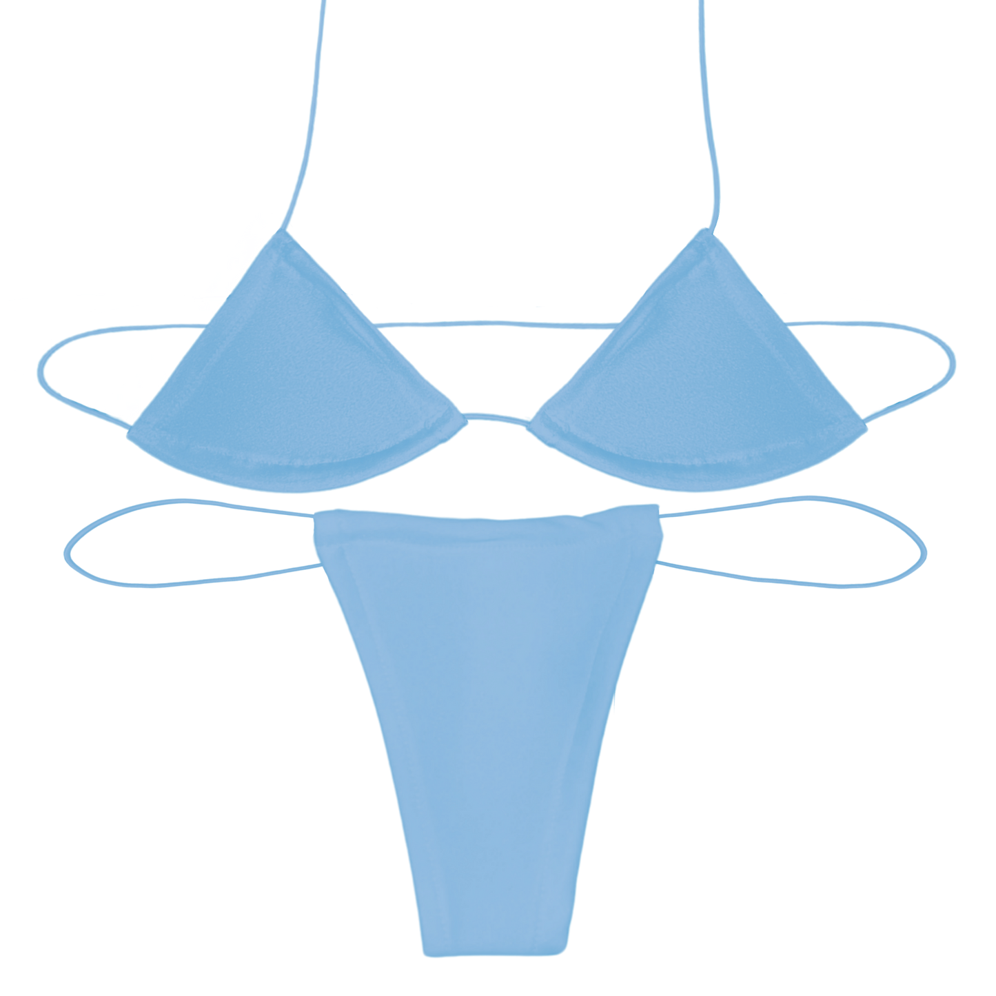 Light Blue Microkini