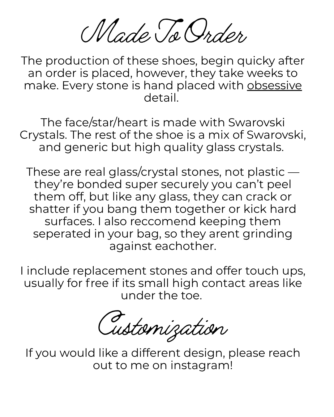 Custom Kitty Heels