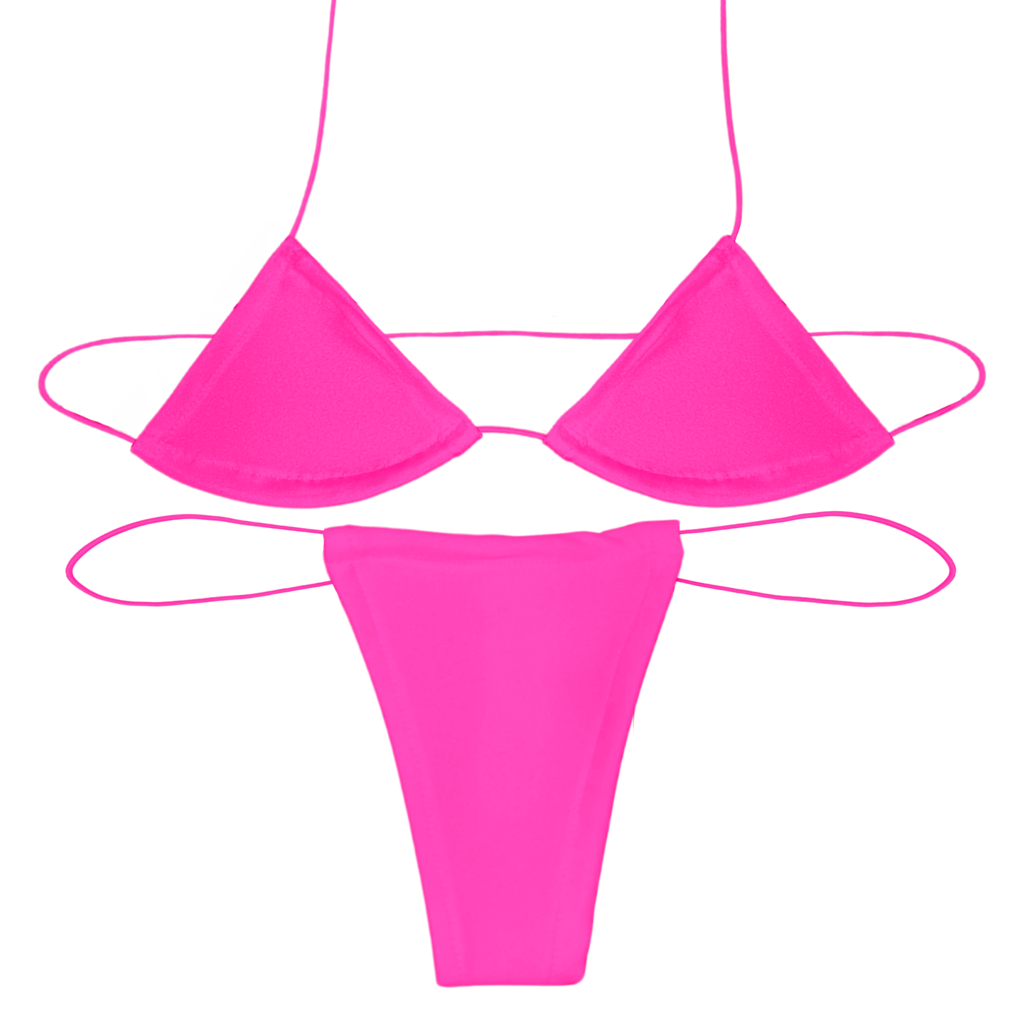 Hot Pink Microkini