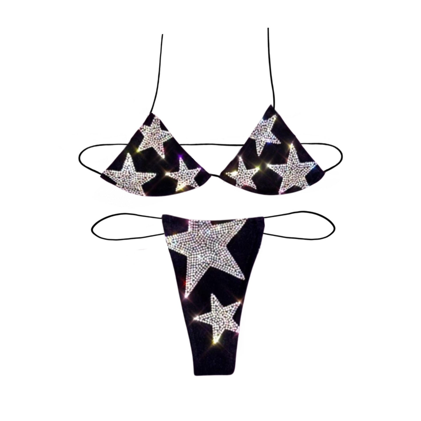 Black Stars Microkini