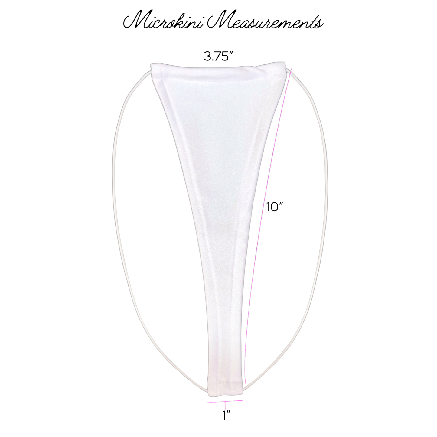 Pink Stars Microkini