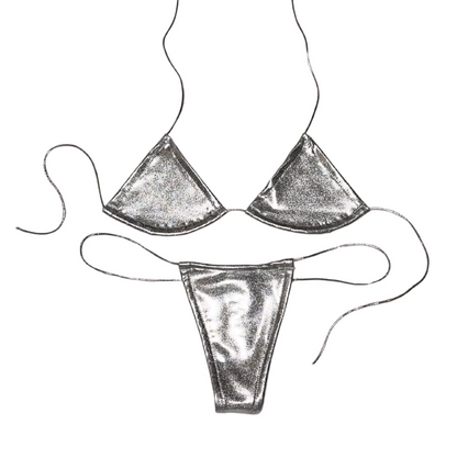 Metallic Microkini – photo 2