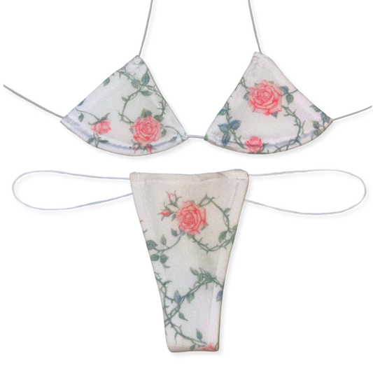 Rose Printed Microkini