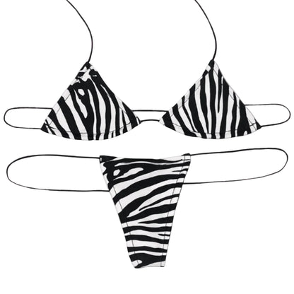 Zebra Print Microkini - photo 1