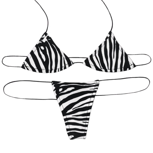 Zebra Print Microkini - photo 1